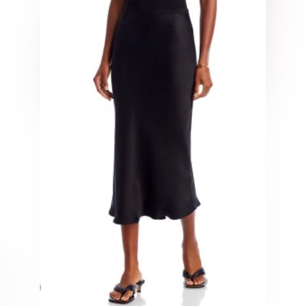 Anine Bing Chocolate Ribbed Knit Top
